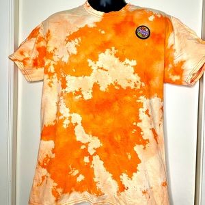 Hippie bleach dye t-shirt